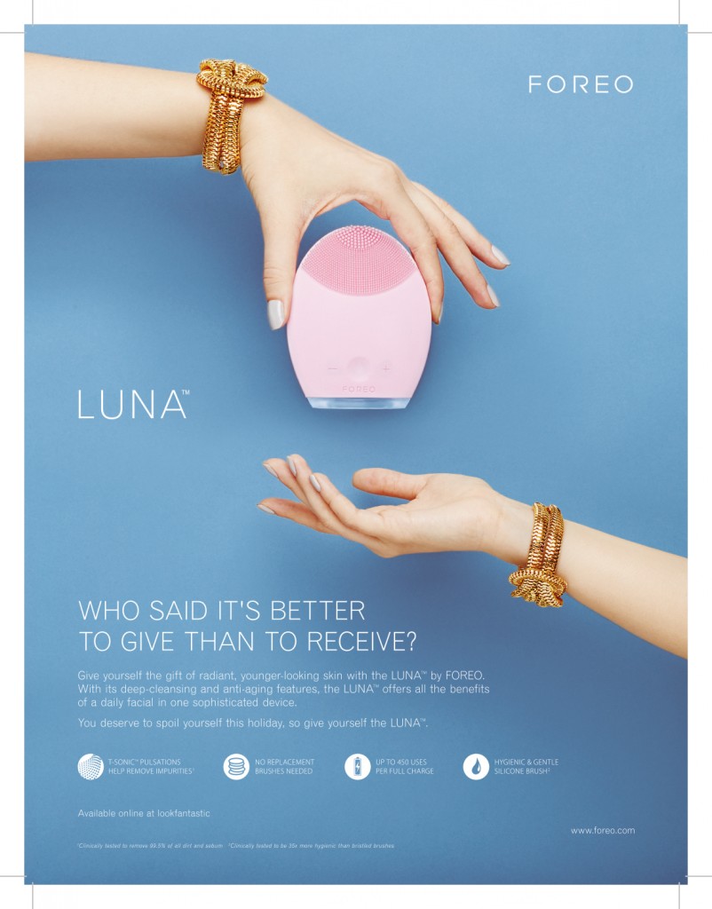 Foreo Full page ad